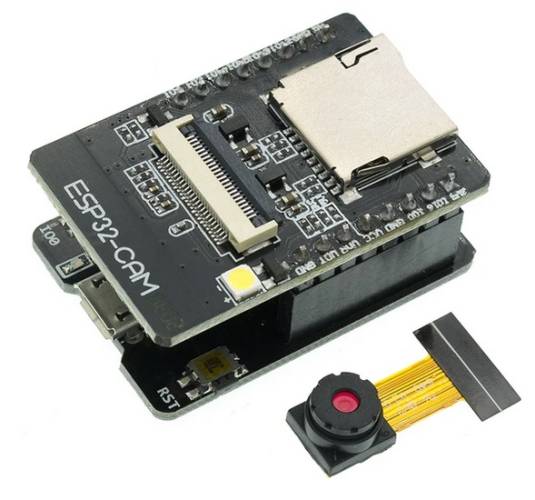 ESP32-CAM Wifi Bluetooth Geliştirme Kartı ve OV2640 Kamera Modülü - 3